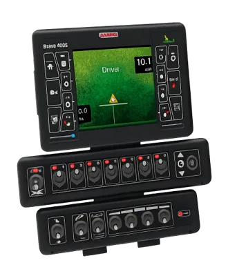Controlador Arag Bravo com teclado de seções