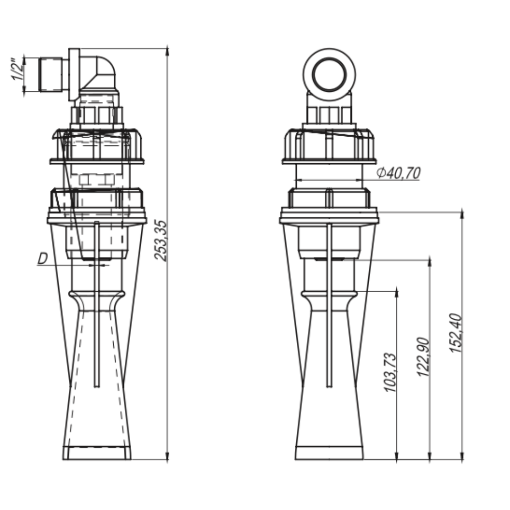 Agitador Hidráulico 3MM (M611)