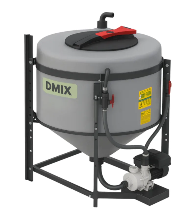 Misturador de calda Drop DMIX Lite de 300 litros